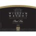 William Wright Reserve Lot Pinot Noir 2015 Front Label