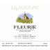 Duboeuf Fleurie La Madone 2011 Front Label