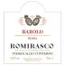 Aldo Conterno Romirasco Barolo 2017 Front Label