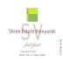 Shinn Estate Vineyards First Fruit Sauvignon Blanc 2014 Front Label