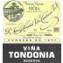 R. Lopez de Heredia Rioja Vina Tondonia Reserva (375ML half-bottle) 2007 Front Label
