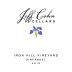 Jeff Cohn Cellars Iron Hill Vineyard Zinfandel 2015 Front Label