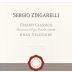 Zingarelli Sergio Zingarelli Chianti Classico Gran Selezione 2018 Front Label