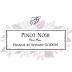Franck et Sylvain Godon Pinot Noir 2022 Front Label