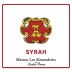 Les Alexandrins Syrah 2018 Front Label