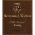 Hermann J. Wiemer HJW Vineyard Riesling 2016 Front Label