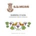 G.D. Vajra Barbera d'Alba 2019 Front Label