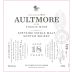 Aultmore 18 Year Single Malt Scotch Whisky Front Label