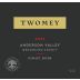 Twomey Anderson Valley Pinot Noir 2023 Front Label