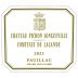 Chateau Pichon Longueville Comtesse de Lalande 2021 Front Label
