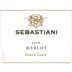 Sebastiani North Coast Merlot 2016 Front Label
