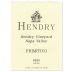 Hendry Primitivo 2022 Front Label