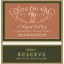 Clos du Val Reserve Chardonnay 2001 Front Label