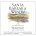 Santa Barbara Winery Joughin Vineyard Primitivo 2013 Front Label