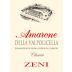 Zeni Amarone della Valpolicella Classico (375ML half-bottle) 2021 Front Label