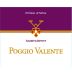 Fattoria Le Pupille Poggio Valente 2018 Front Label