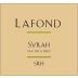 Lafond SRH Series Syrah 2018 Front Label