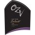 OZV Old Vine Zinfandel 2017 Front Label
