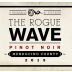 The Rogue Wave Pinot Noir 2015 Front Label