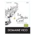 Domaine Vico Le Bois du Cerf Rose 2021 Front Label