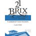 21 Brix Winery Cabernet Sauvignon 2012 Front Label