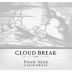 Cloud Break Pinot Noir 2016 Front Label