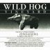 Wild Hog Nova Vineyard Zinfandel 2012 Front Label