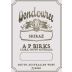 Wendouree Shiraz 1996 Front Label