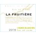 Famille Lieubeau Les Vignes Blanches 2016 Front Label