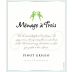 Menage a Trois Pinot Grigio 2017 Front Label