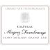 Chateau Magrez Fombrauge 2019 Front Label