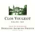 Jacques Prieur Clos Vougeot Grand Cru 2018 Front Label