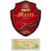 Marti Autentico Estate Strength Rum Front Label