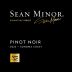 Sean Minor Sonoma Coast Pinot Noir 2023 Front Label