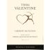 Terra Valentine Wurtele Vineyard Cabernet Sauvignon 2014 Front Label
