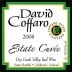 David Coffaro Estate Vineyard Estate Cuvee 2008 Front Label