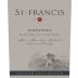 St. Francis Montecillo Vineyard Zinfandel 2017 Front Label