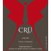 CRU Winery Monarch Red Blend 2015 Front Label