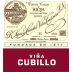 R. Lopez de Heredia Vina Cubillo Crianza 2003 Front Label