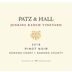 Patz & Hall Jenkins Ranch Pinot Noir 2018 Front Label