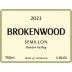 Brokenwood Hunter Valley Semillon 2023 Front Label