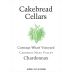 Cakebread Cutting Wharf Vineyard Chardonnay 2012 Front Label