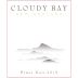 Cloudy Bay Pinot Noir 2019 Front Label