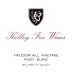 Kelley Fox Freedom Hill Vineyard Pinot Blanc 2020 Front Label