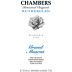 Chambers Rosewood Rutherglen Grand Muscat (375ML half-bottle) Front Label
