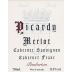 Picardy Pemberton Merlot-Cabernet Sauvignon-Cabernet Franc 2013 Front Label