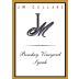 JM Cellars Syrah 2015 Front Label