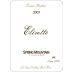 Spring Mountain Vineyard Elivette (375ML half-bottle) 2005 Front Label