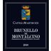 Castelli Martinozzi Brunello di Montalcino 2018 Front Label