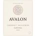 Avalon California Cabernet Sauvignon 2022 Front Label